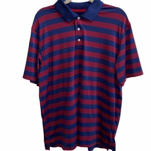 Brooks Brothers Men’s Navy Striped Polo Shirt XL